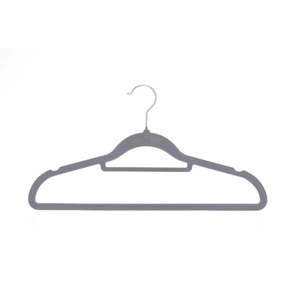 Grey - Set of 30 Velvet Hangers