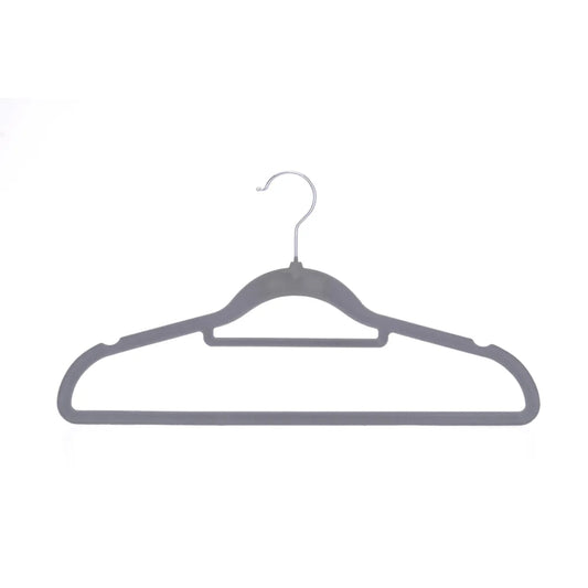 Grey - Set of 30 Velvet Hangers