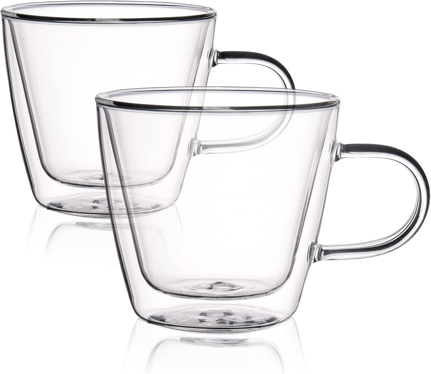 Set of 2  Cup  260cc Clear