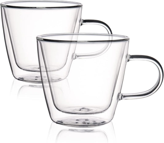 Set of 2  Cup  260cc Clear