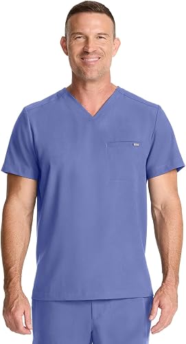 V-Neck Top Ceil Blue