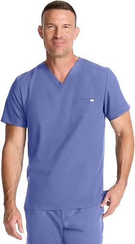 V-Neck Top Ceil Blue