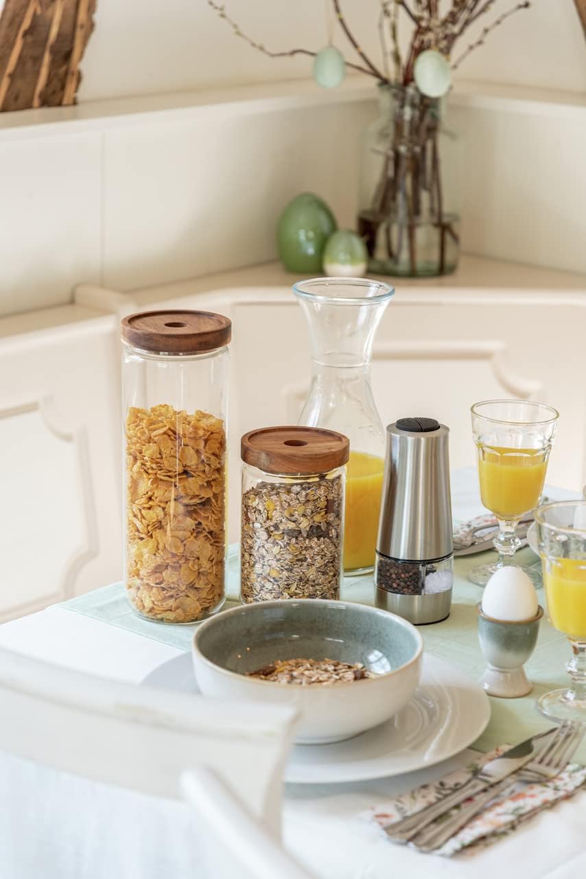 Electric Salt and Pepper Grinder Set 2-1