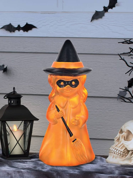 Witch Light Up Blow Mold 17"