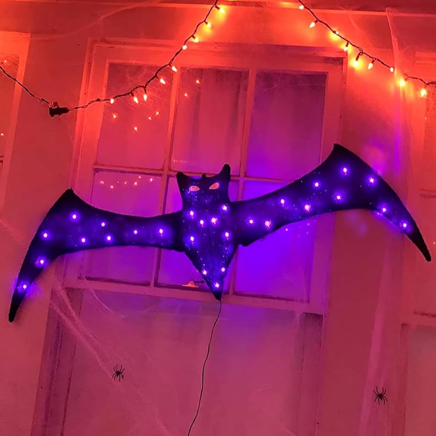 Bat w/Light  27.6" x 18.1" x 2"