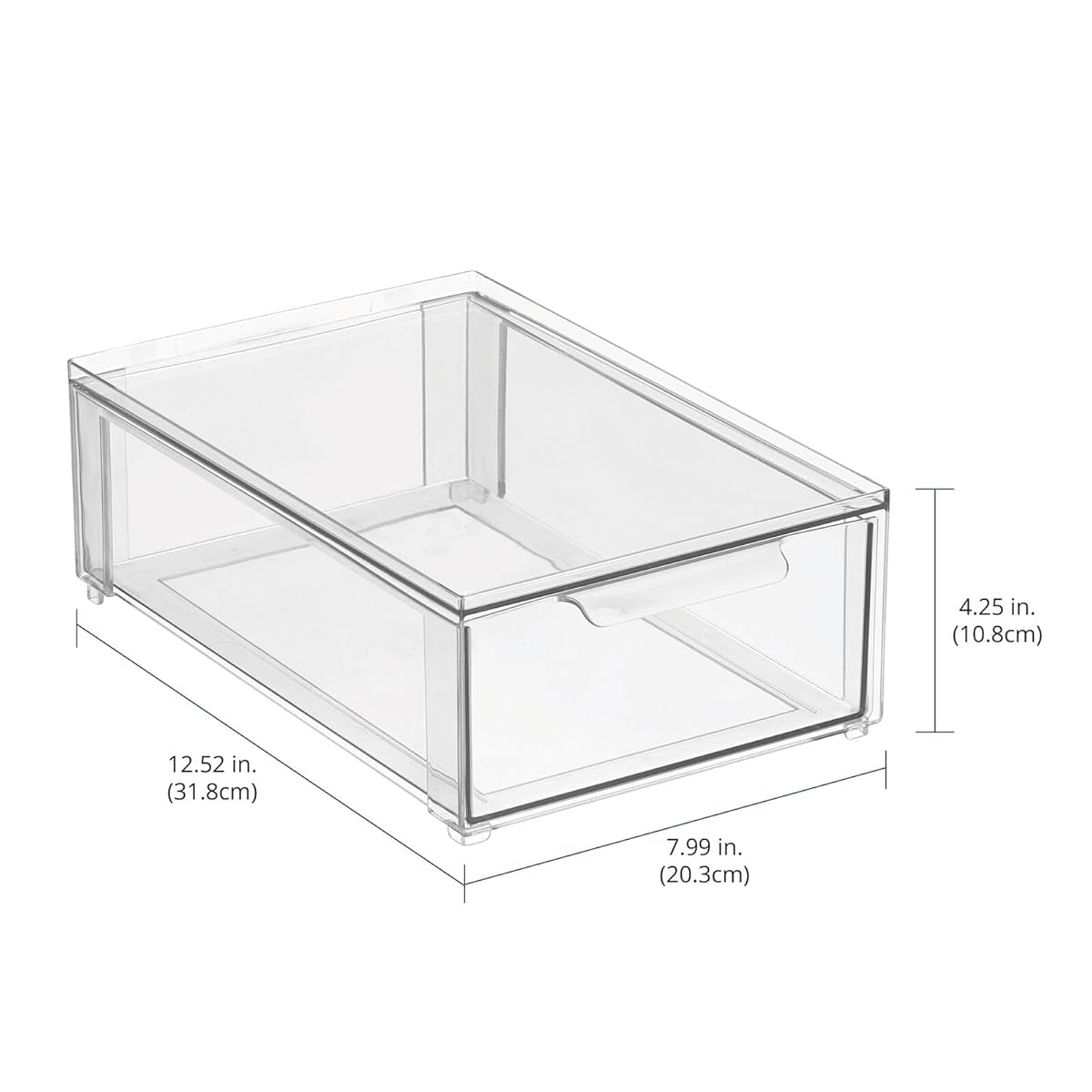 Clarity Drawer 12 x 8 x 4