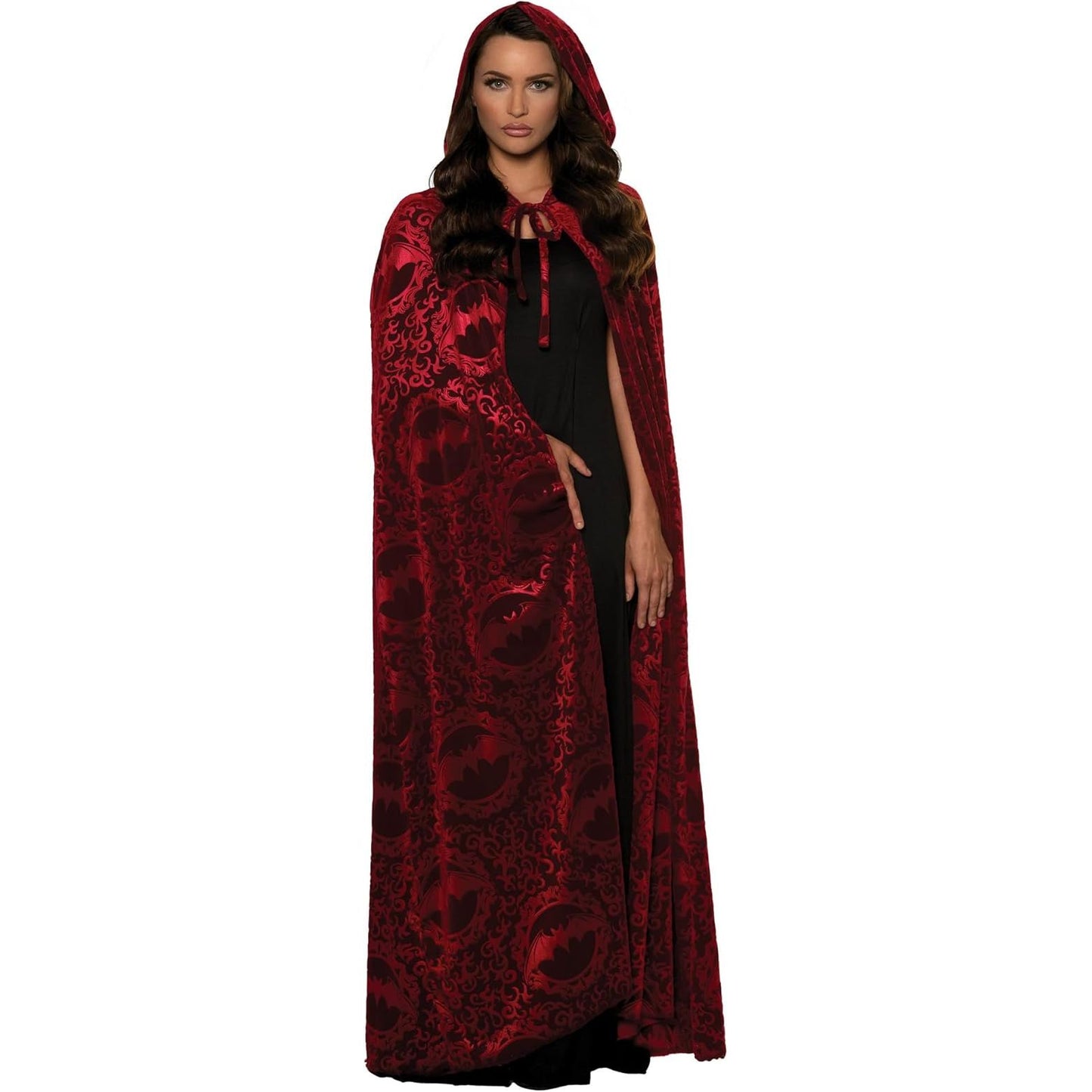 Hooded Vampire Cape Red