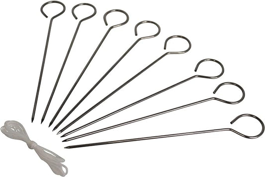 SET OF 8 POULTRY LACERS