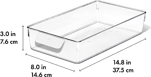 Good Grips Fridge Organization Bin 8 in x 14 in