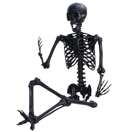 Black Light Wicked Bones Skeleton 16"