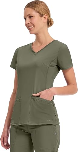 Top Juliet de color verde oliva