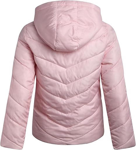 Solid Faux Packable Midwt Jacket Hot Soft Pink