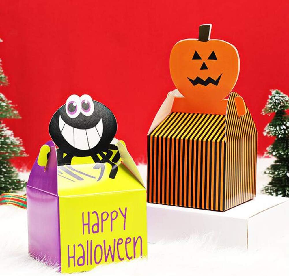 Treat Box Halloween 9.84in 4PK