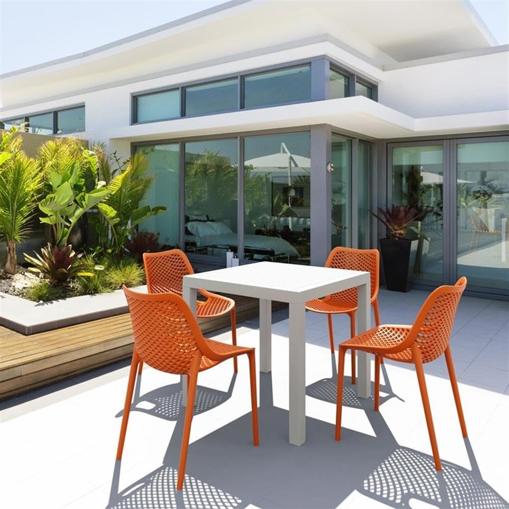 Nordic Style Accent Chairs Furniture Living Room Outdoor Orange