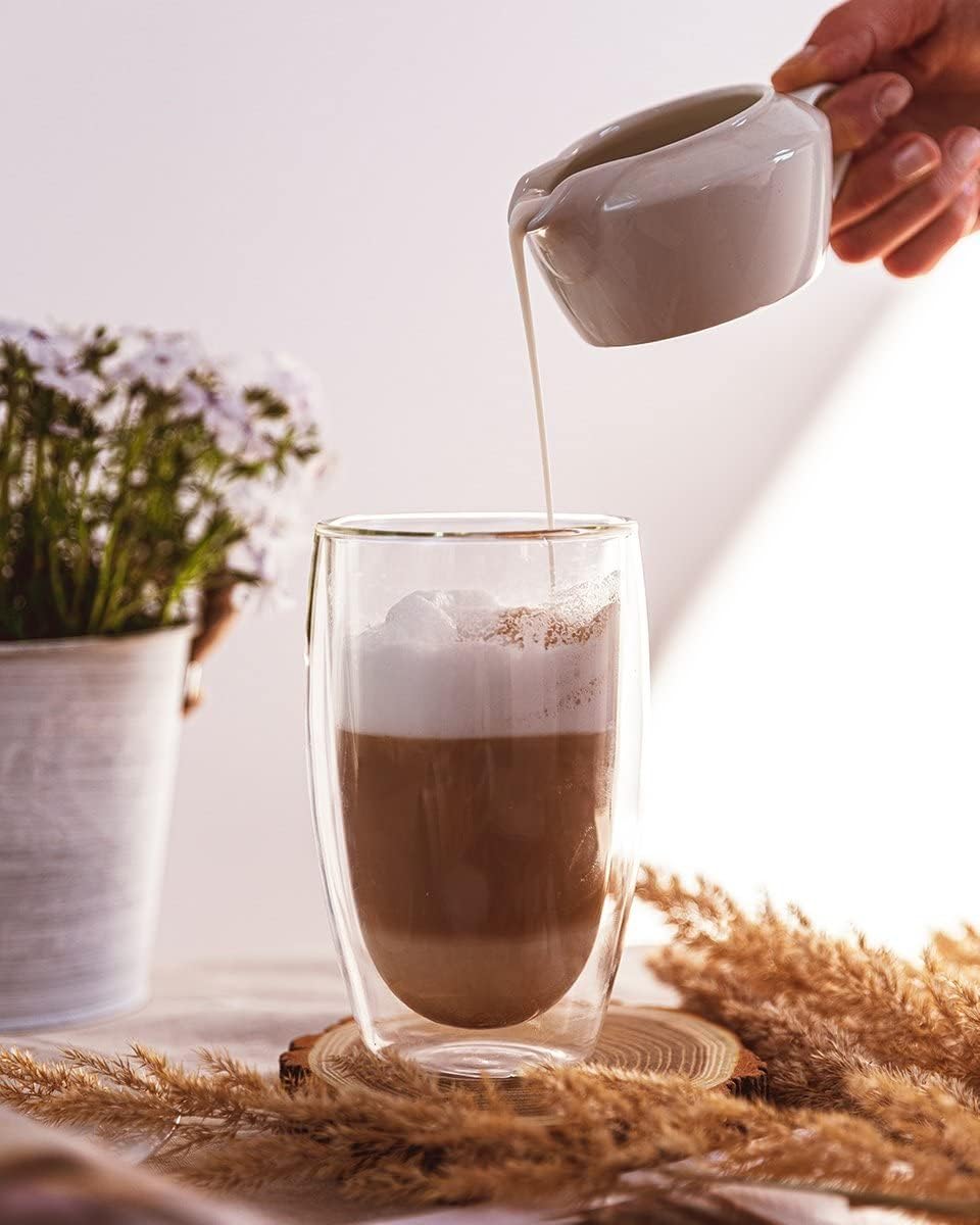 Double Wall Latte Macchiato Glasses 475ml