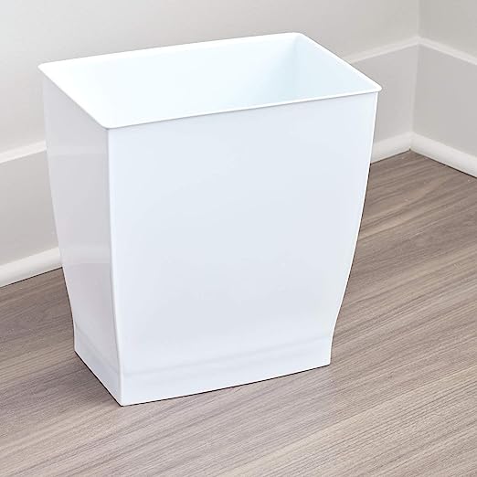 Mono Rectangular Can White