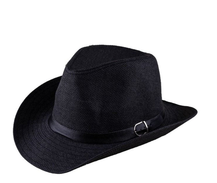 Hat-Panama-Black