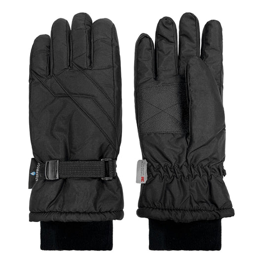 TASLON SKI GLOVE - BLACK ONLY