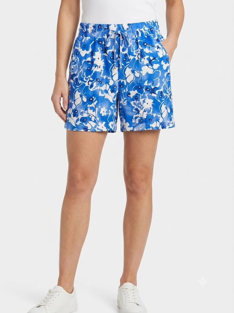 Short  Print White-Blue- Ninety