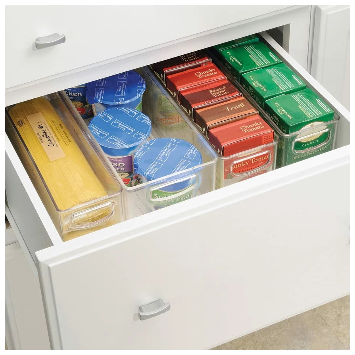 Kitchen Binz 16 x 4 x 5 Clear
