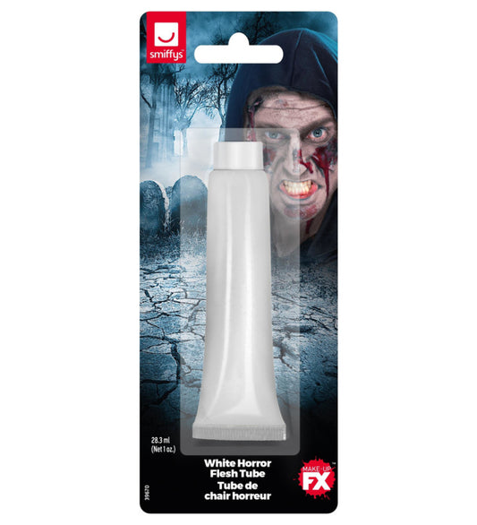 SMIFFYS MAKE UP FX, AQUA CREAM HORROR FLESH,   WHITE