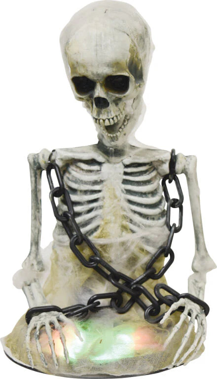 15.7" Tabletop Animated Skeleton Prop