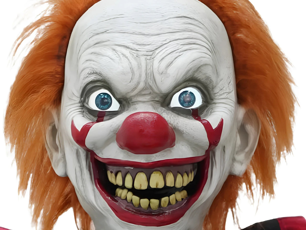 65" Hollow Clown with Teeth Halloween Decoration