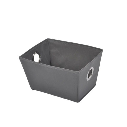 15" x 13" x 10" Large Non Woven Storage Tote Black