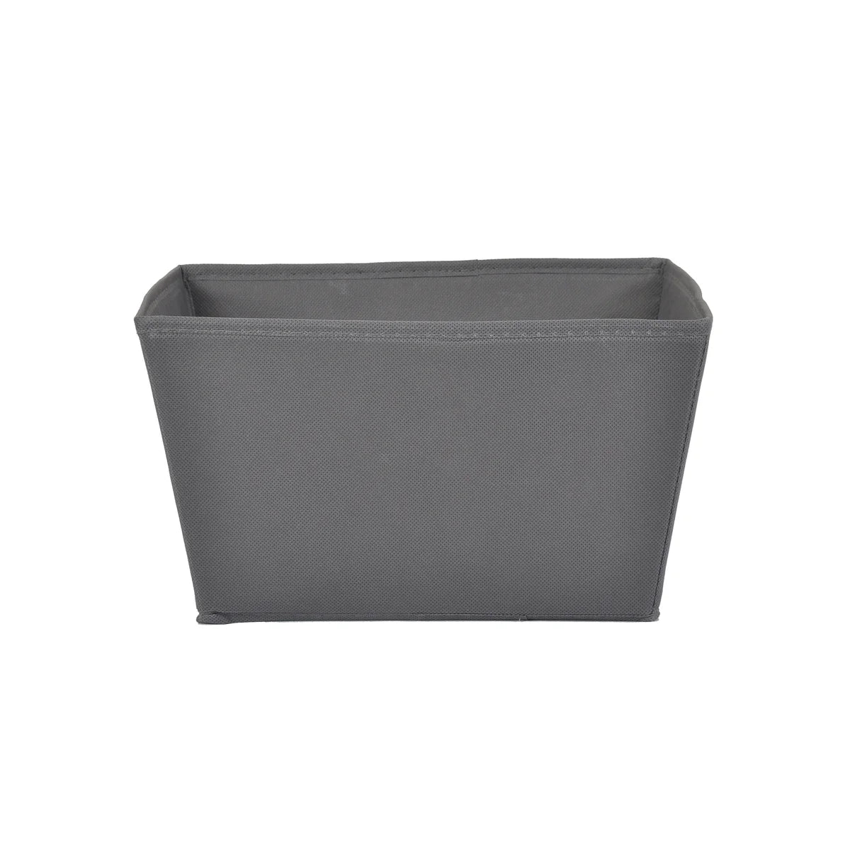 15" x 13" x 10" Large Non Woven Storage Tote Black