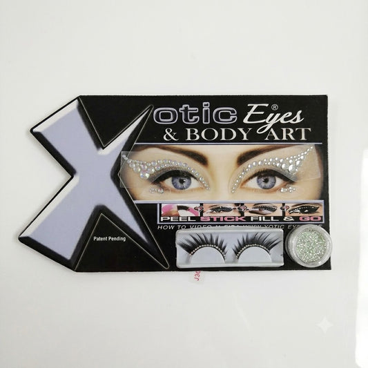 Eyes & Body Art set White
