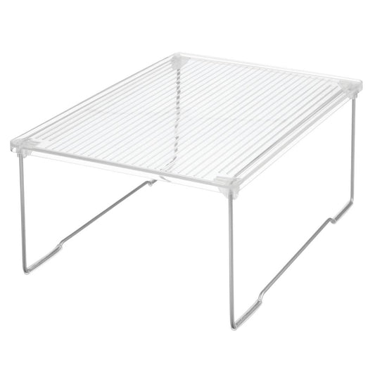 Bath Stacking Shelf Clear