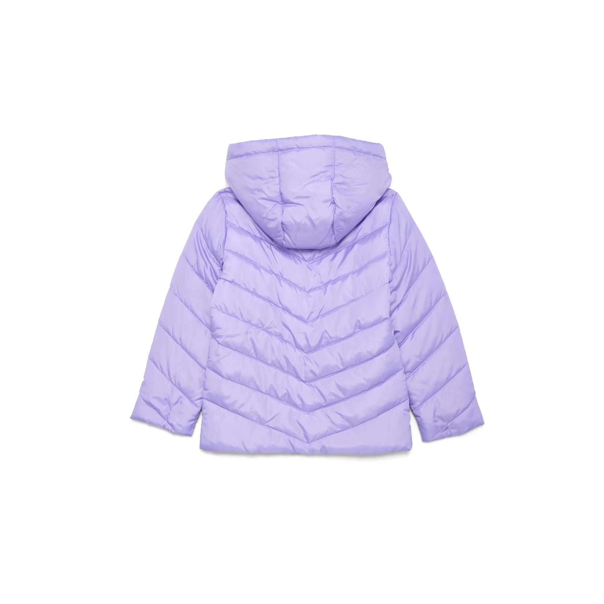 Solid Faux Packable Midwt Jacket Hot Purple