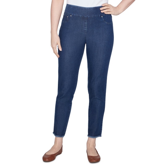 Alt Pull Ankle Pant Dark Blue  - Ruby Rd
