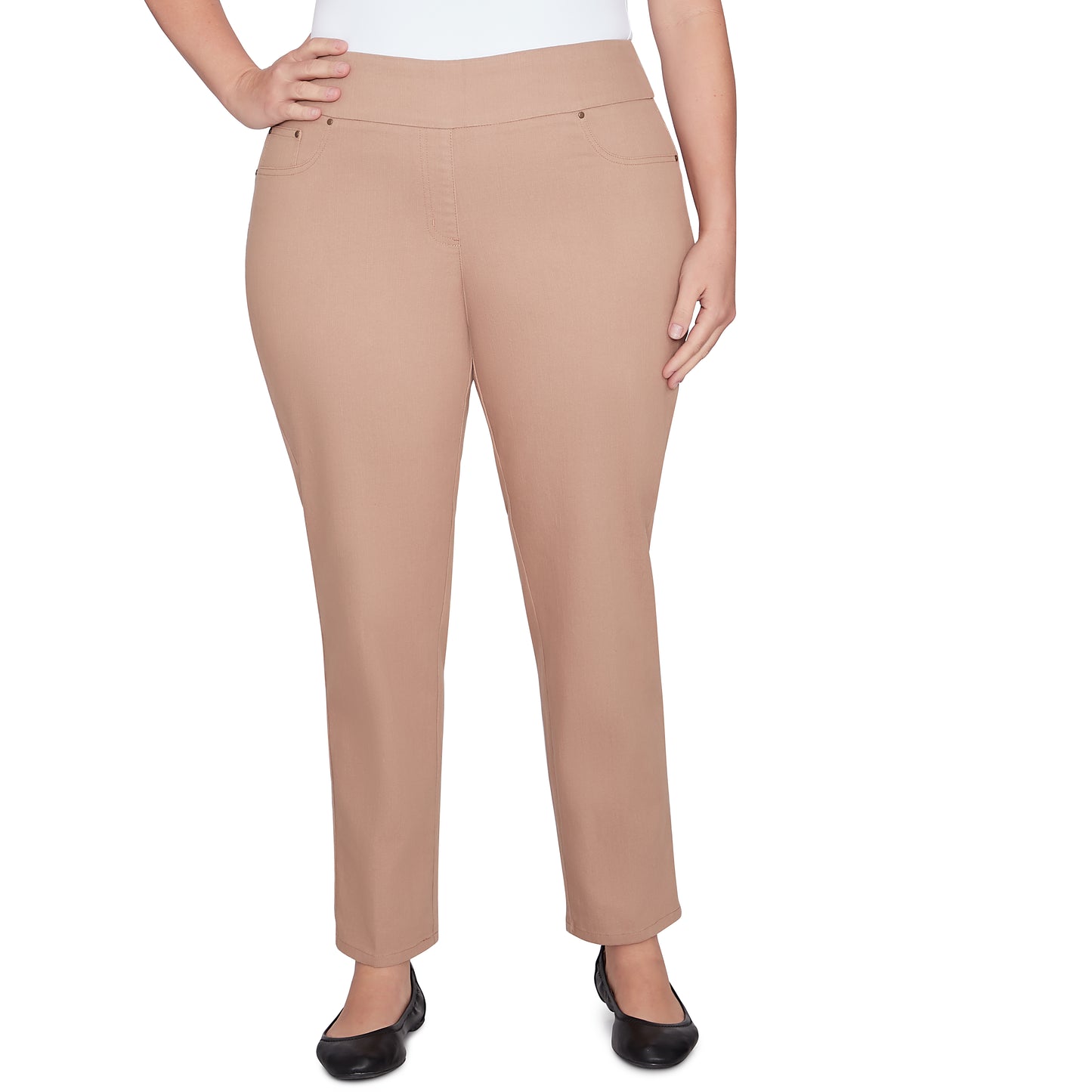 Plus Pant Colored Denim Taffy Multi - Ruby Rd