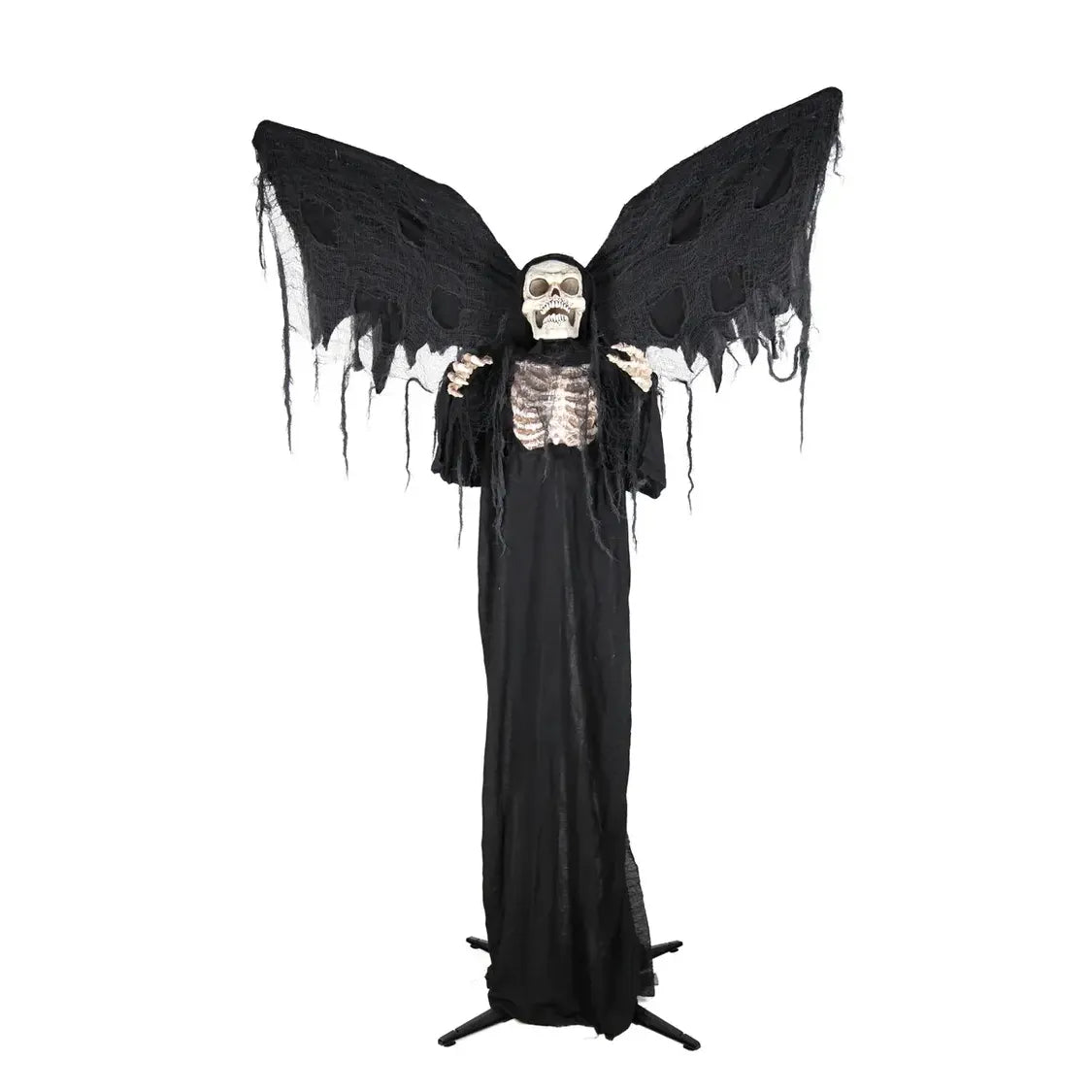 5.57 FT Standing Animated Wings Reaper