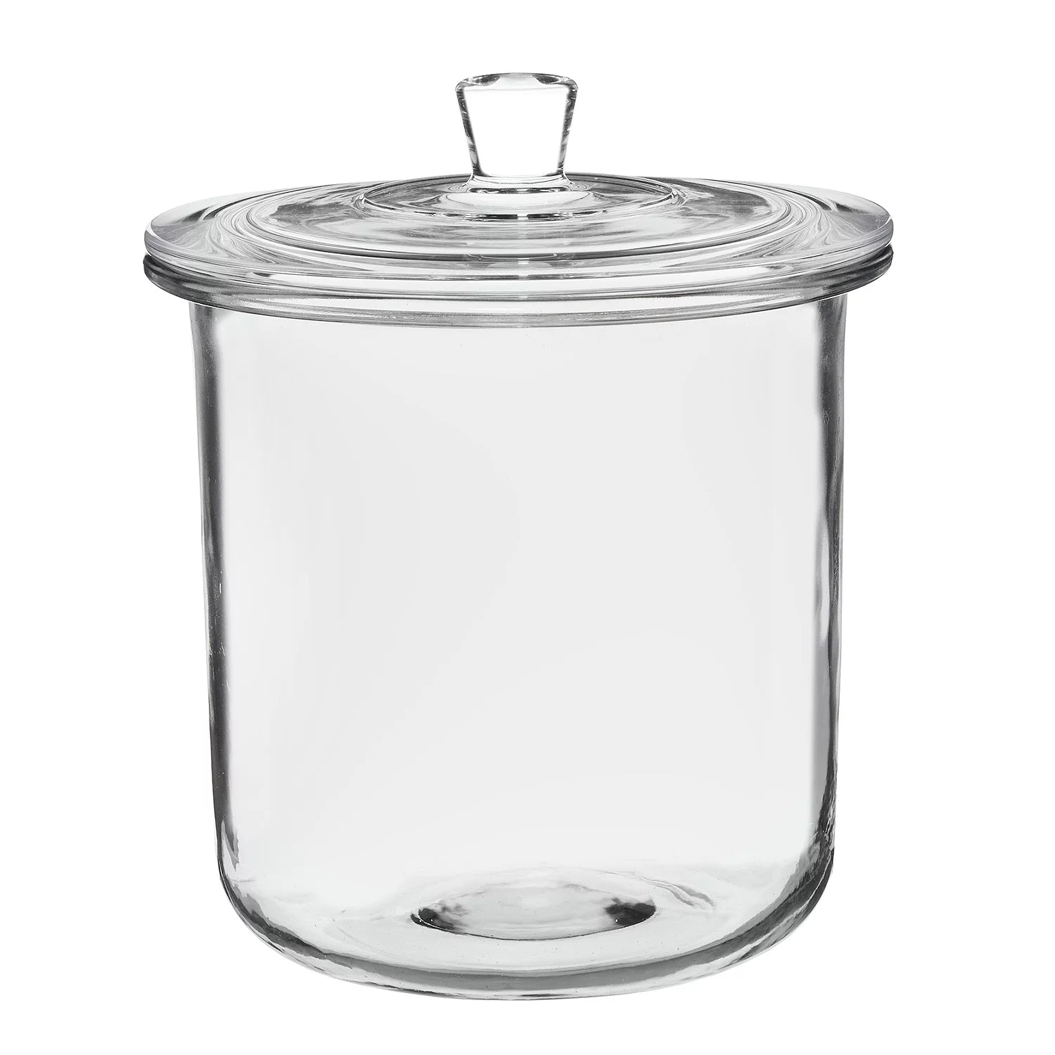 3 qt. Goode Sundry Jar with/Glass Lid + fitment Clear
