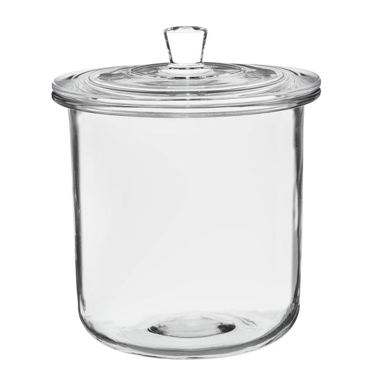 3 qt. Goode Sundry Jar with/Glass Lid + fitment Clear