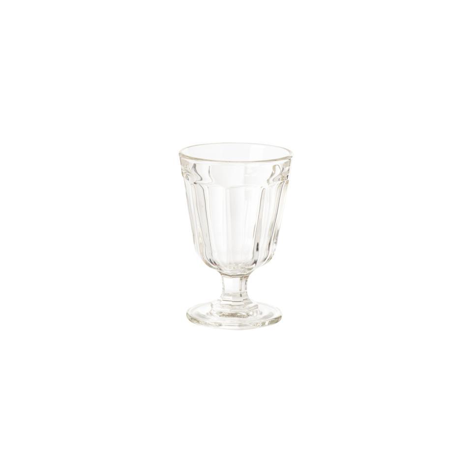 Vaso de Agua 8oz Vidrio Transparente Gomos