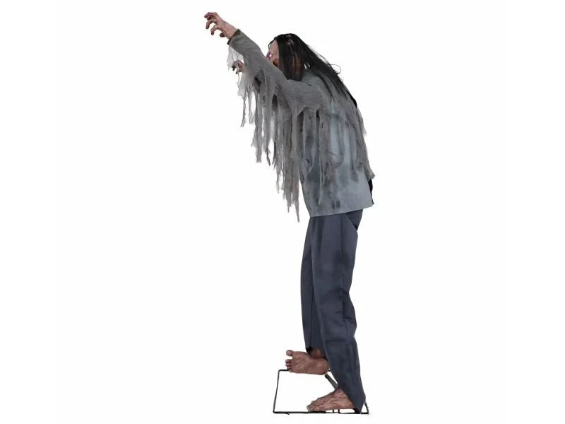 6 FT Animated Light-Up Jack & Jill Zombie Halloween Decoration