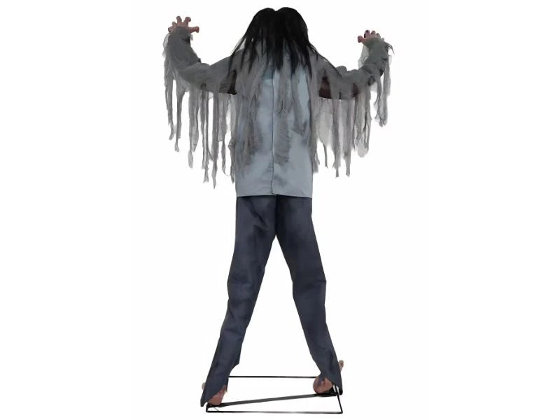 6 FT Animated Light-Up Jack & Jill Zombie Halloween Decoration