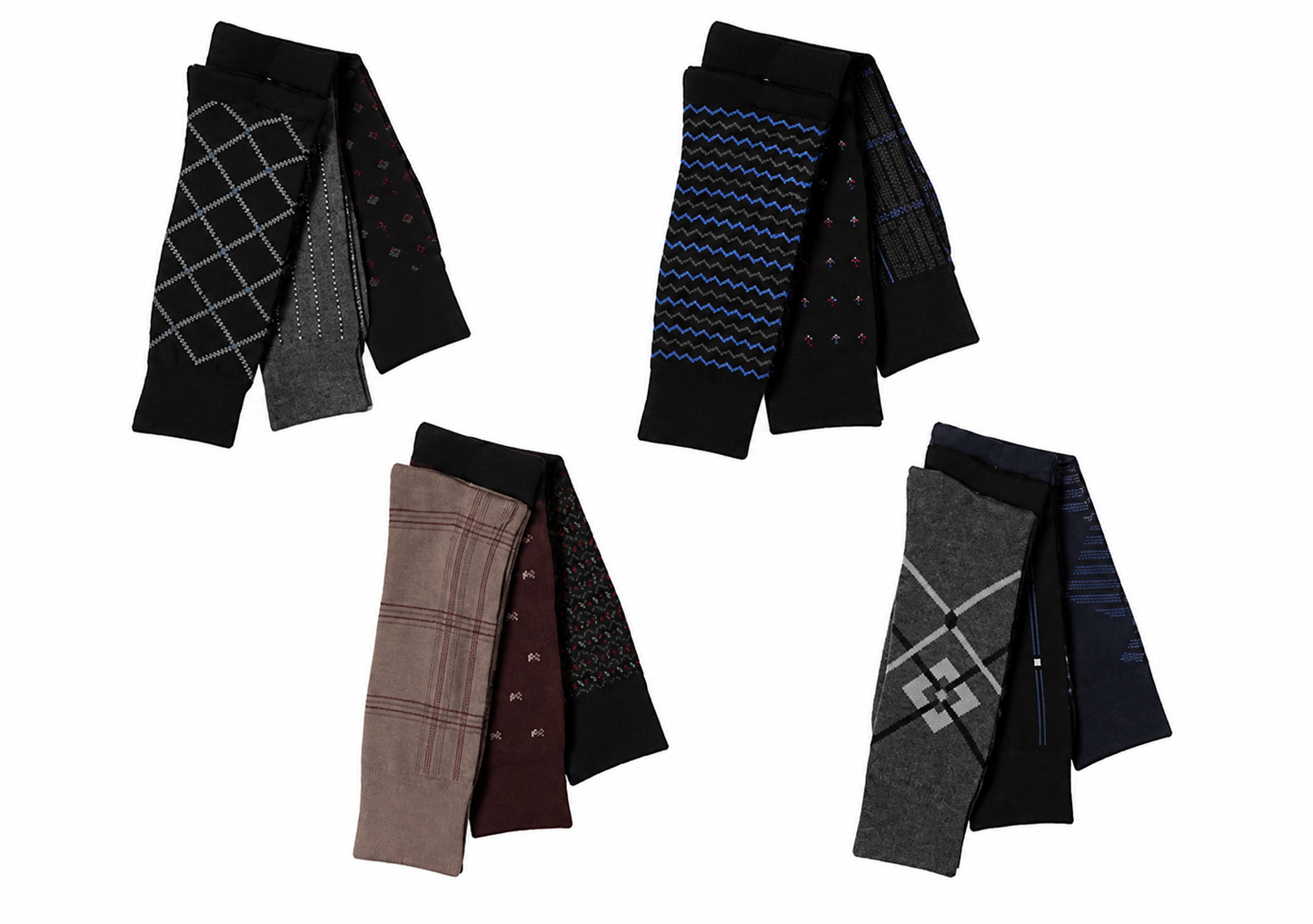 Men's Dress Socks 3-Pair Pack  10-13