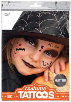 Halloween Kids Costume Tattos