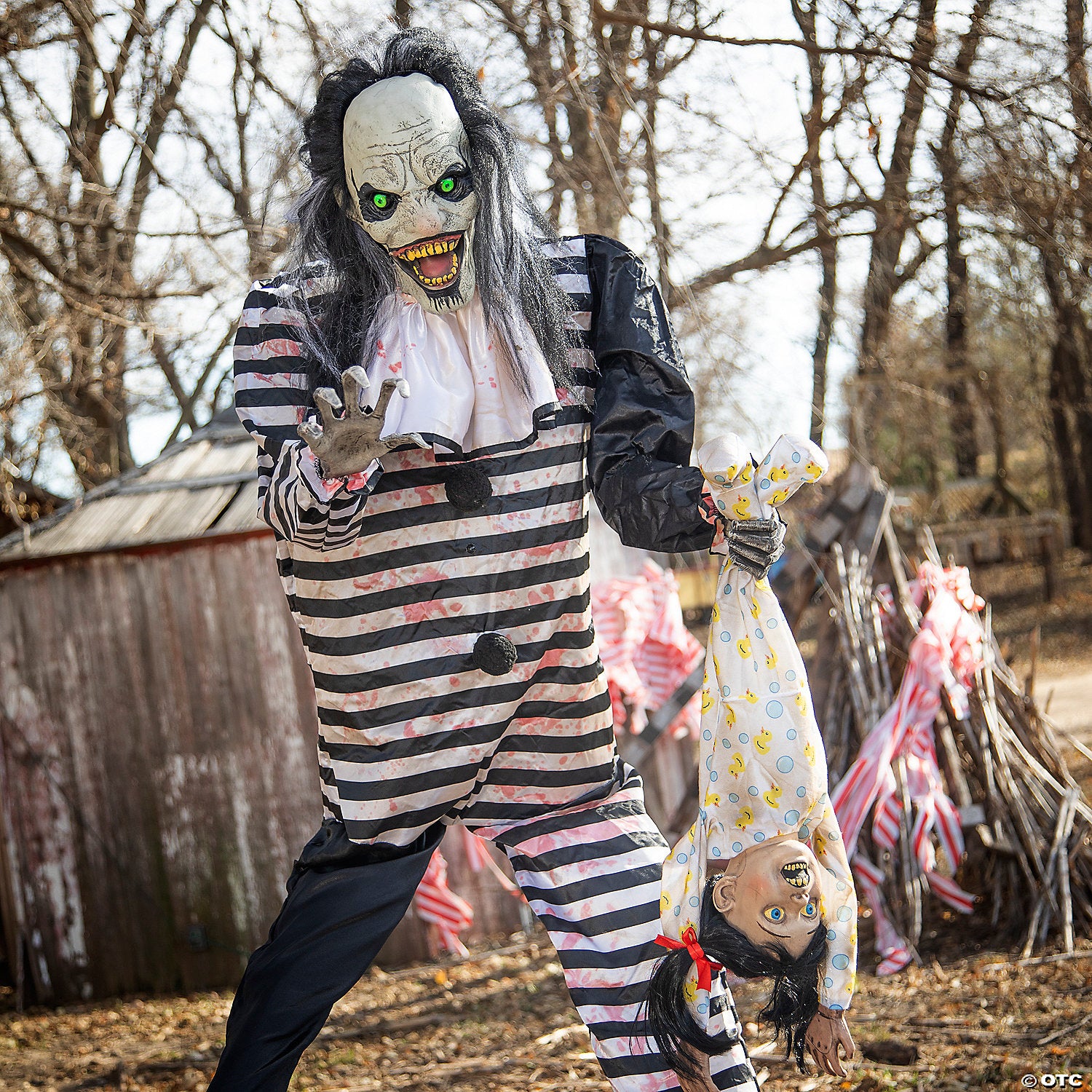 7' Animated Sweet Dreams Clown Prop