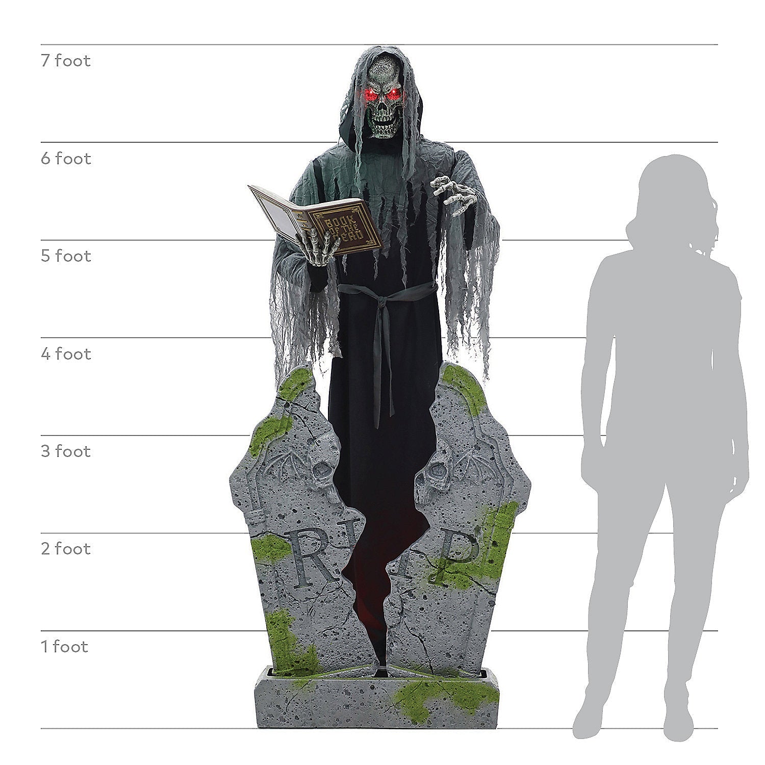 7 Ft. Soul Stealer Animated Prop