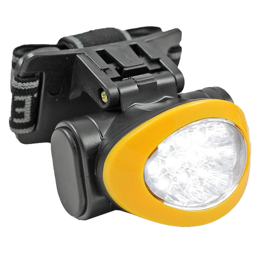 10 LED 3 Function Headlamp