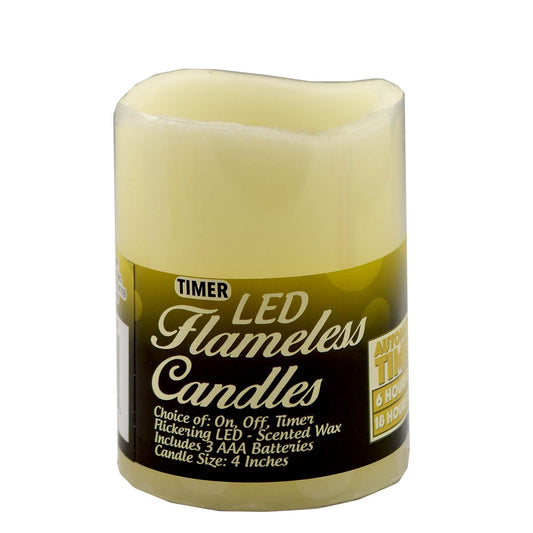 4" Scented Pillar candle