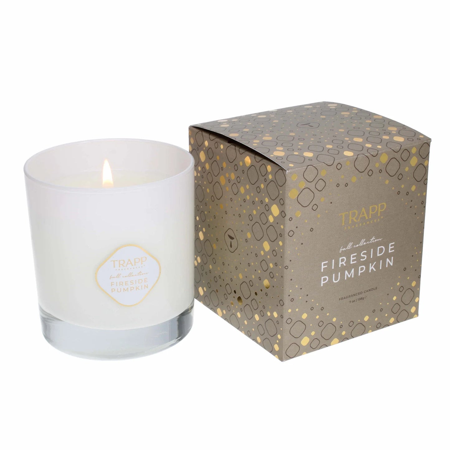 Seasonal Candle Fireside Pumpkin 7 oz. Candle