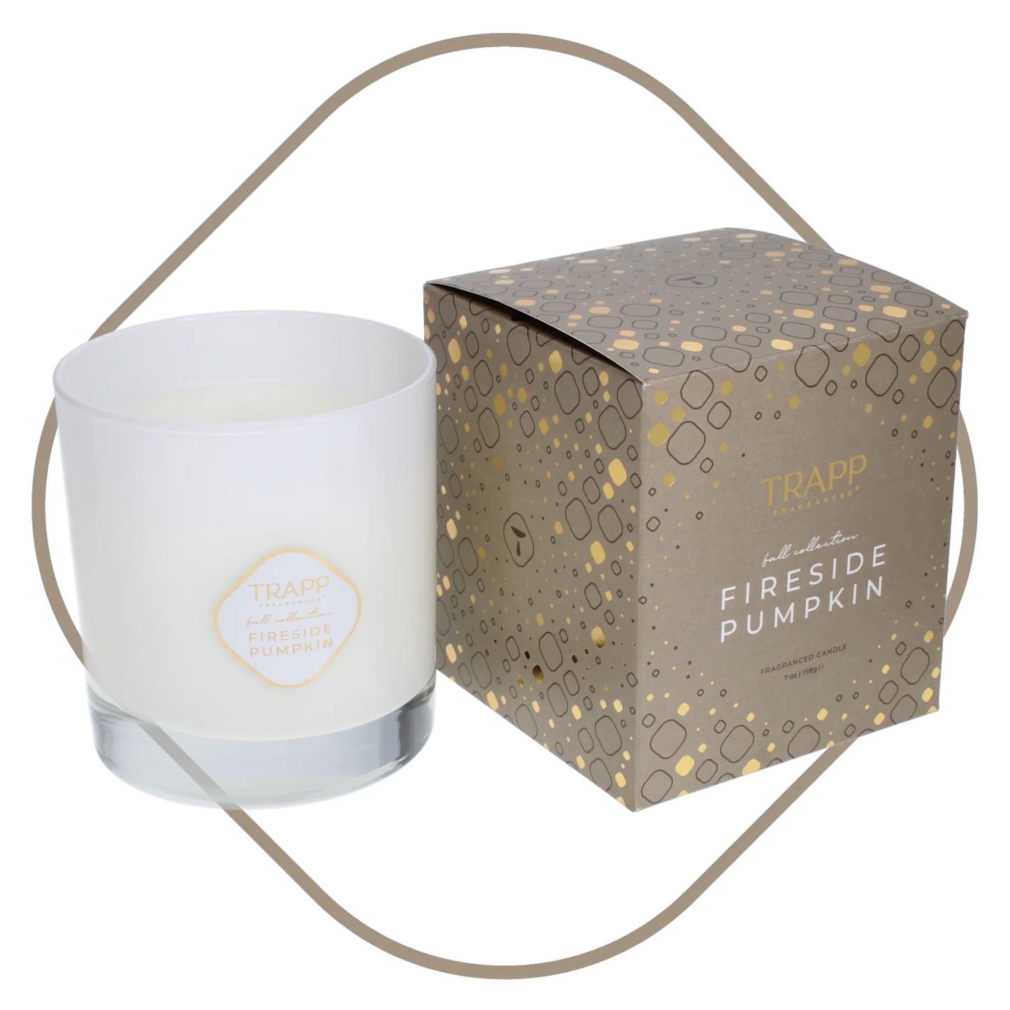 Seasonal Candle Fireside Pumpkin 7 oz. Candle