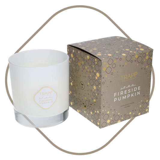 Seasonal Candle Fireside Pumpkin 7 oz. Candle