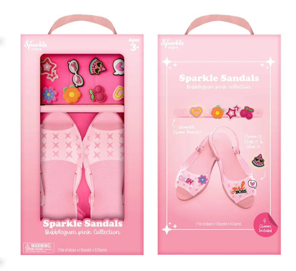 1 Pair Diy Shoes - Bubblegum Pink